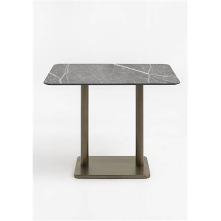 Coco Maison Brest bartafel marble light grey 120x75cm